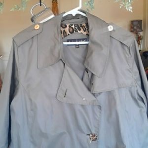 Army green Baby Phat rain jacket 2XL